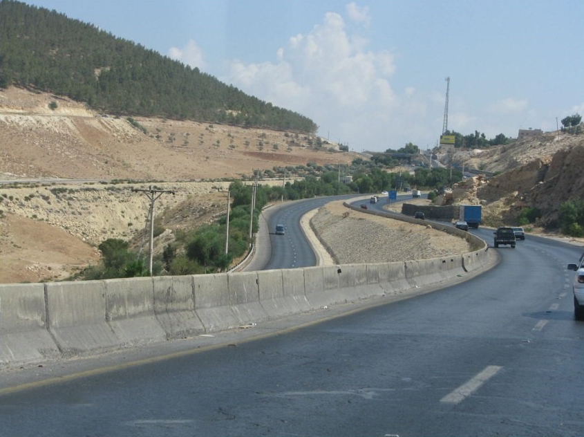 Maintenance of Amman Irbid Road