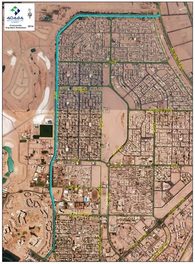 Storm water Drainage Network – Farouk St., Aqaba