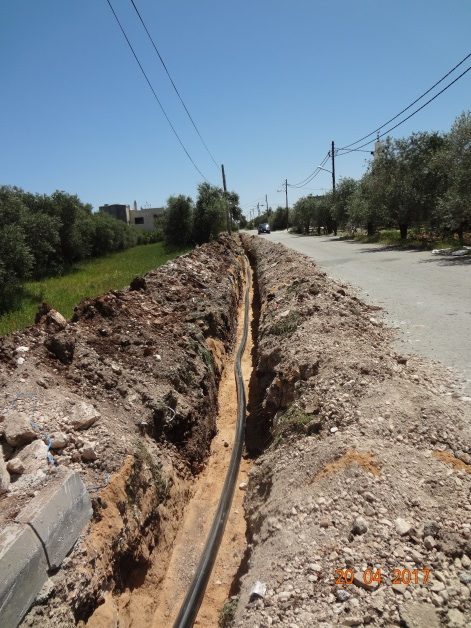 Rehabilitation of water supply networks in Fo’arah, Samar and  Kharaj villages in Irbid Governorate