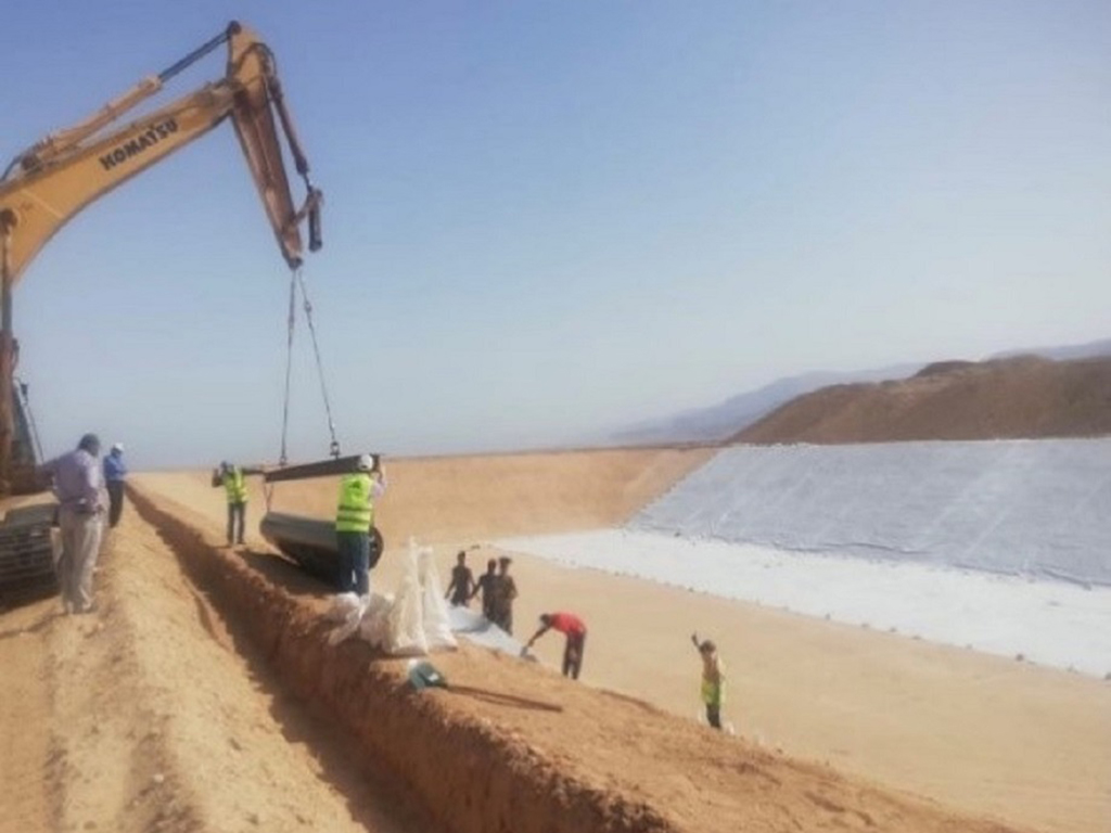 Water Harvesting Pond in Wadi Khneizira